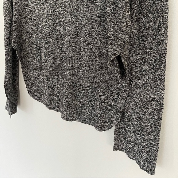 𝅺ZARA High-Low Knit Long Sleeve Crew Neck Sweater - Picture 3 of 12